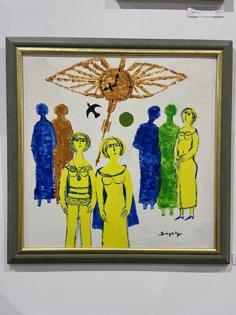 Generációk - 50 X 50 cm, akril, farost - 143.000 Ft